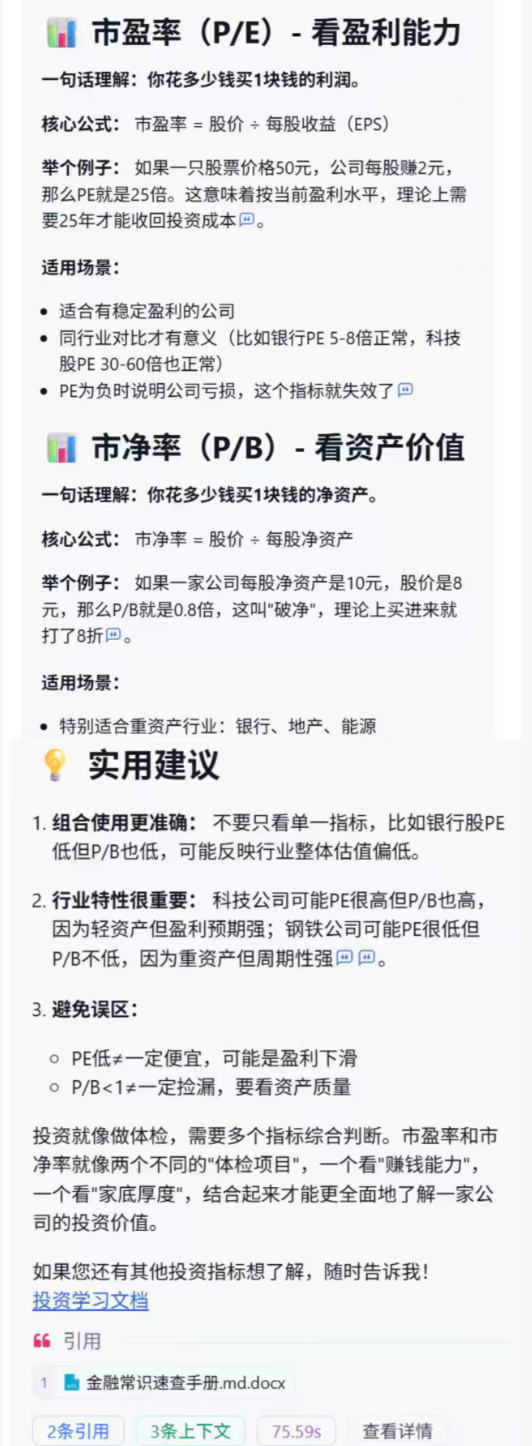 图 5.51 市盈率与市净率概念解析